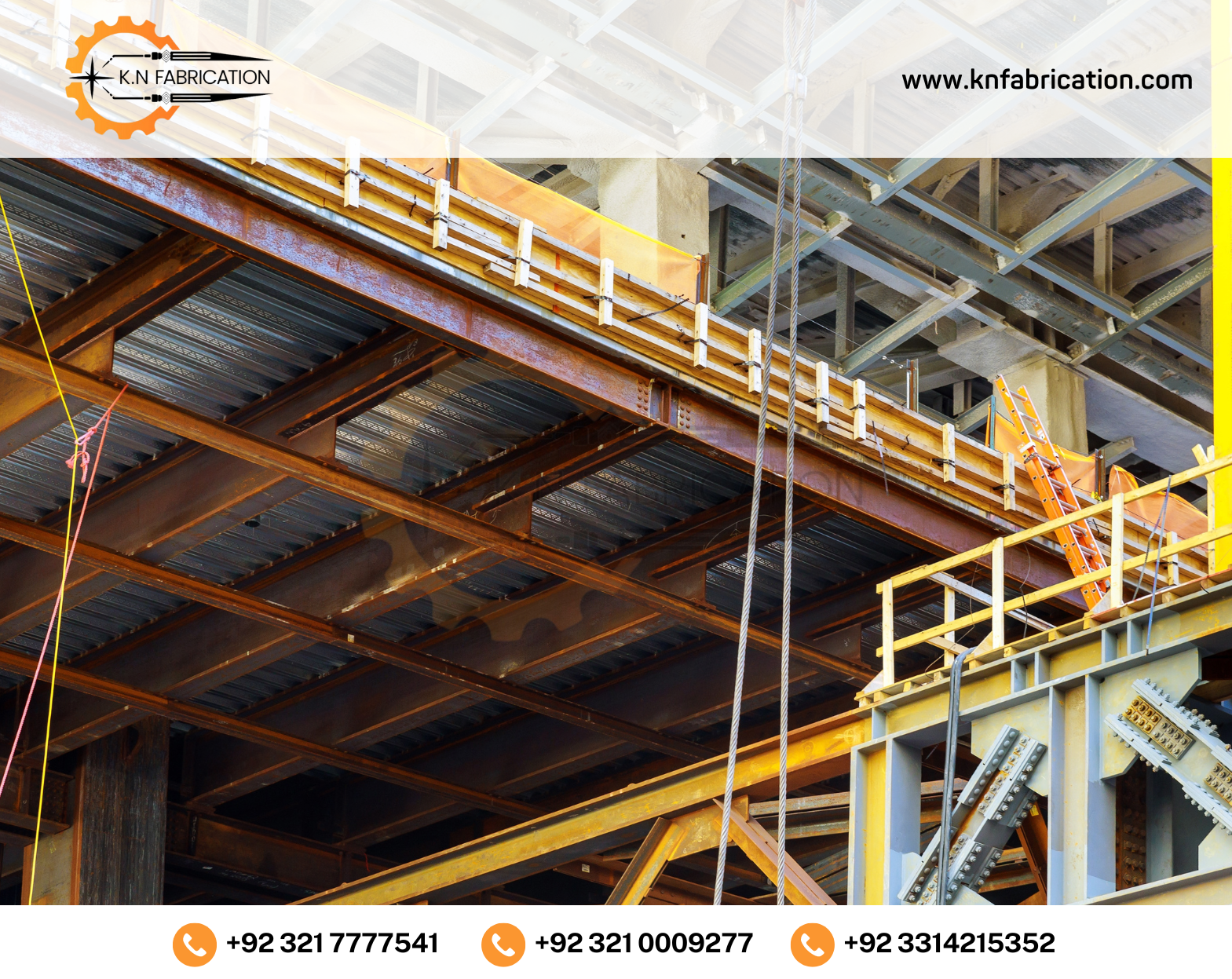 Steel mezzanine in Pakistan by KN Fabrication