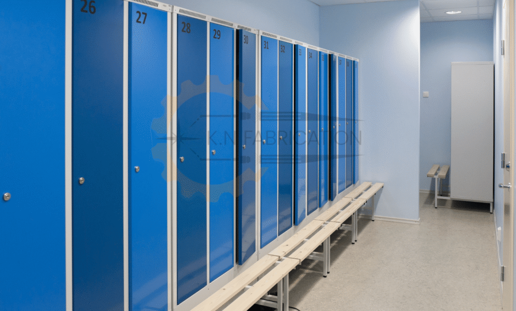 Metal lockers